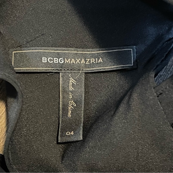 BCBGMaxAzria | Ava Cold Shoulder Cut-Out Full Length Formal Dress - Picture 10 of 13